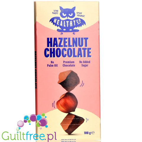 HealthyCo no added sugar Hazelnut Chocolate