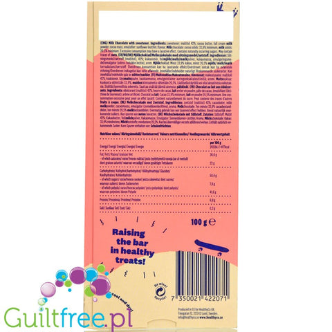 HealthyCo no added sugar Milk Chocolate