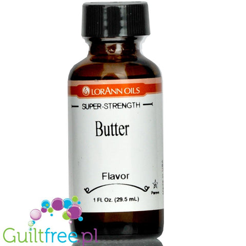 LorAnn Oils Super Strength Gourmet Flavorings, Butter 1 fl oz.