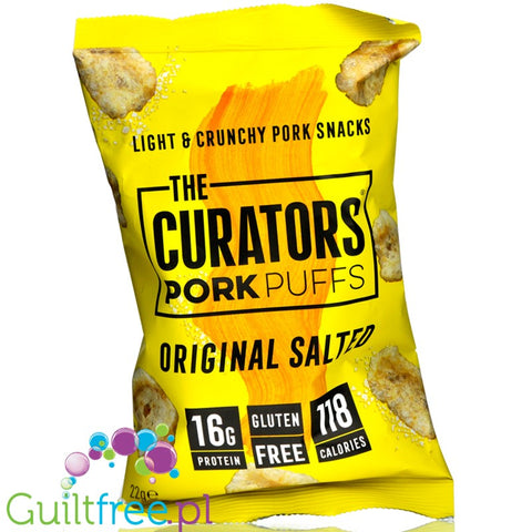 The Curators Pork Puffs Original Salted