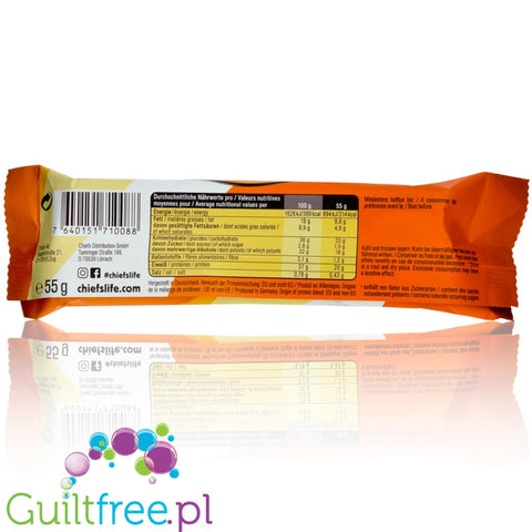 Chiefs Protein Bar Salty Caramel