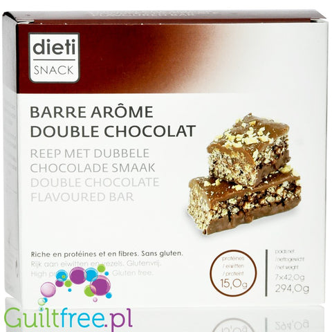 Barre Arôme Double Chocolat Decadence - Double Chocolate Flavored Bar - Chocolate flavored bonbon, contains sugar and sweeteners