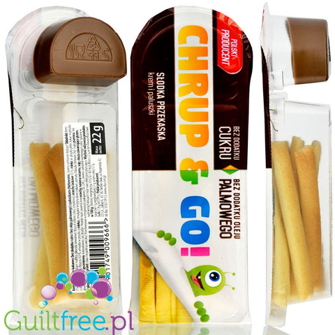 Chrup & Go Crispy Sticks with chocolate no sugar added