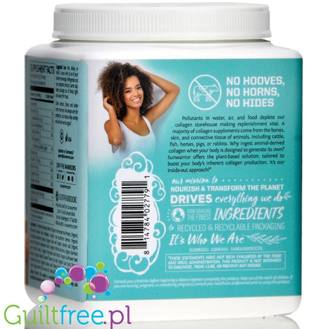 Sunwarrior Collagen Building Protein Peptides Salted Caramel 500g