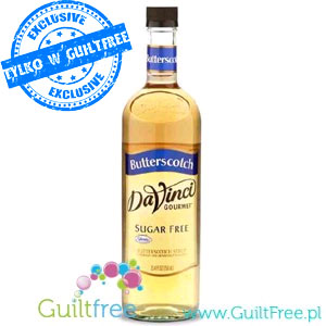 DaVinci Gourme Sugar Free Butterscotch Syrup 