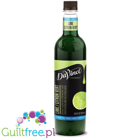 DaVinci Gourmet Syrup Sugar Free Lime 750ml