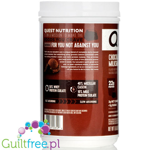 Quest Protein Powder, Chocolate Flavor