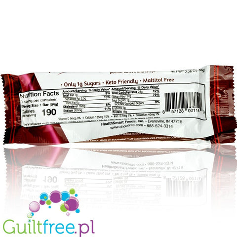 Healthsmart Keto Wise Uncoated Bar, Animal Tracks