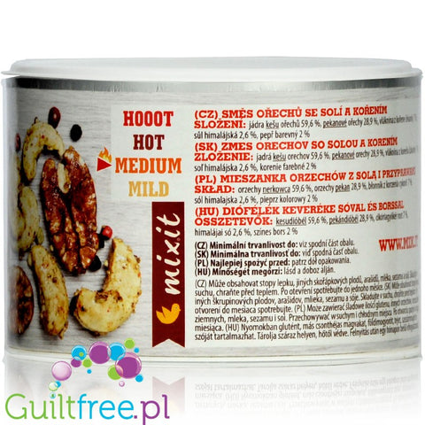 MixIt Pepper Mix - roasted nuts with 4 types of pepper