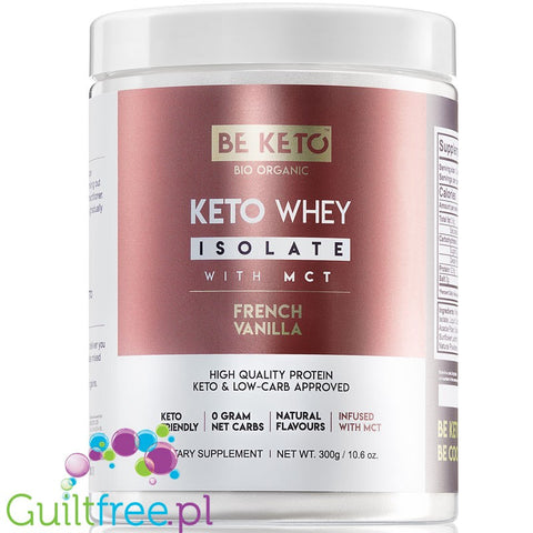 BeKETO WPI + MCT, Vanilla, 300g