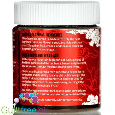 Lakanto Suntella Sugar Free Chocolate Sunflower Spread 10 oz