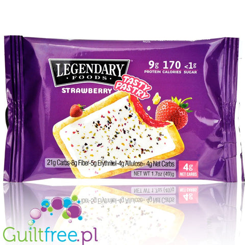 Legendary Foods Tasty Pastry Strawberry - low clorie, high protein Pop Tarts copycat