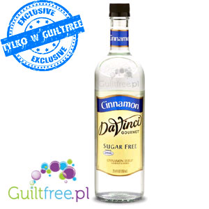 DaVinci Gourme Sugar Free Cinnamon Flavor Syrup 
