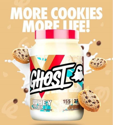 Ghost 100% Whey Ahoy! Chocolate Chip Cookie