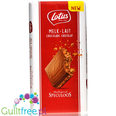 Lotus Biscoff Crunchy Pieces Milk Chocolate 180g