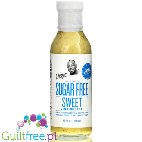 G. Hughes Smokehouse, Sugar Free Salad Dressing, Sweet Vinaigrette 12 fl oz