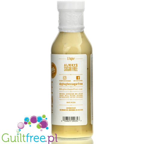 G. Hughes Smokehouse, Sugar Free Salad Dressing, Honey Dijon 12 fl oz