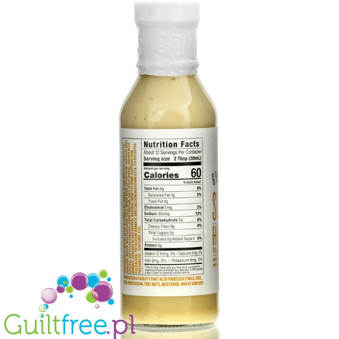 G. Hughes Smokehouse, Sugar Free Salad Dressing, Honey Dijon 12 fl oz