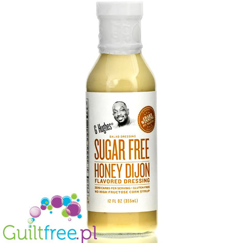 G. Hughes Smokehouse, Sugar Free Salad Dressing, Honey Dijon 12 fl oz