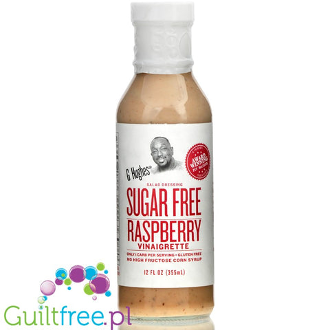 G. Hughes Smokehouse, Sugar Free Salad Dressing, Raspberry Vinaigrette 12 fl oz