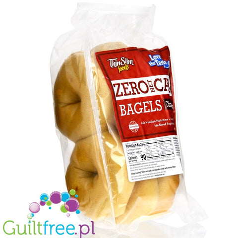 ThinSlim Foods Love the Taste Zero Carb Bagels, Cinnamon 12 oz. (6 Bagels)