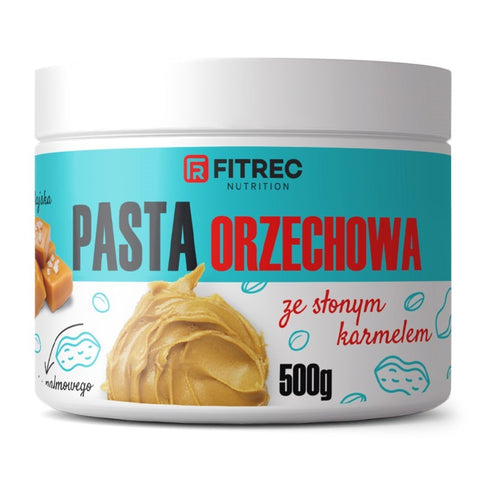 FITREC White Chocolate flavored Peanut spread 500g