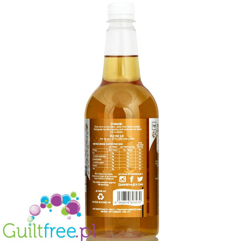 Skinny Food Co Barista Zero Calorie Coffee Syrup 1L English Toffee