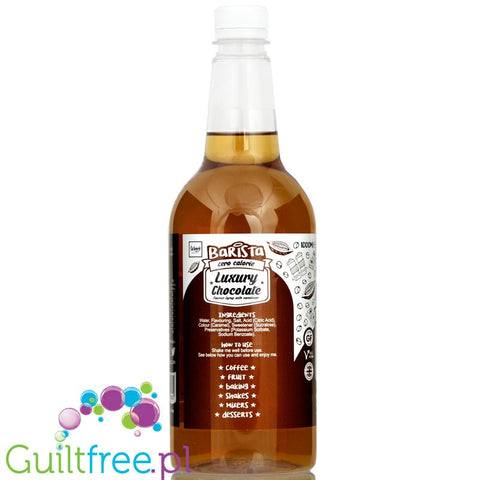 Skinny Food Co Barista Zero Calorie Coffee Syrup 1L English Toffee