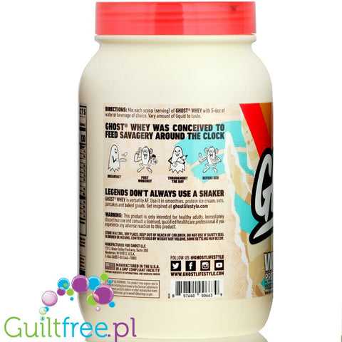 Ghost 100% Whey 907g Cinnamon Cereal Milk