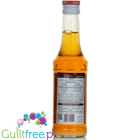 Monin Light Caramel Syrup