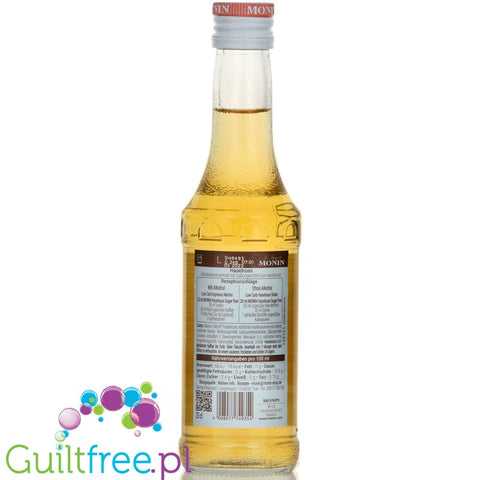 Monin Light Syrup Hazelnut