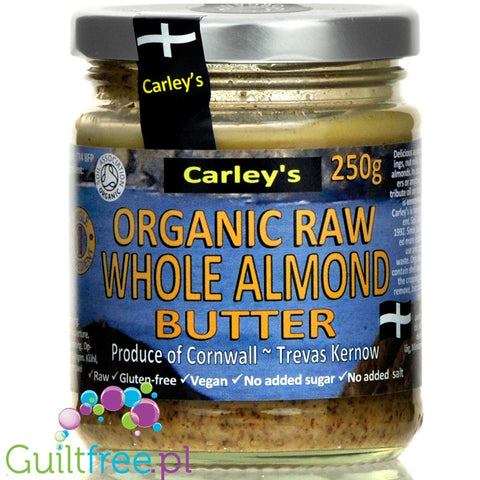 Carley's Organic Raw Whole Almond Butter
