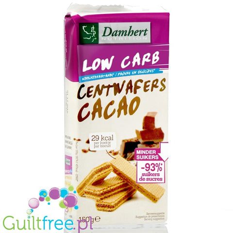 Tagatesse cocoa waffers with tagatose