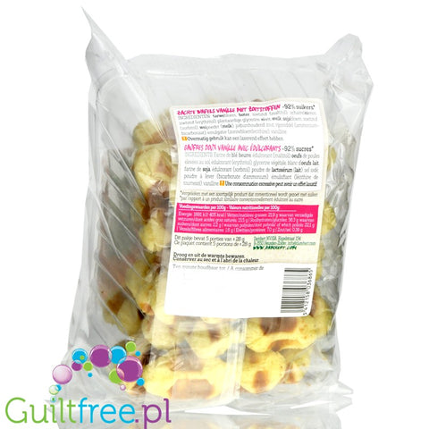 Damhert soft vanilla waffles with  no added sugar