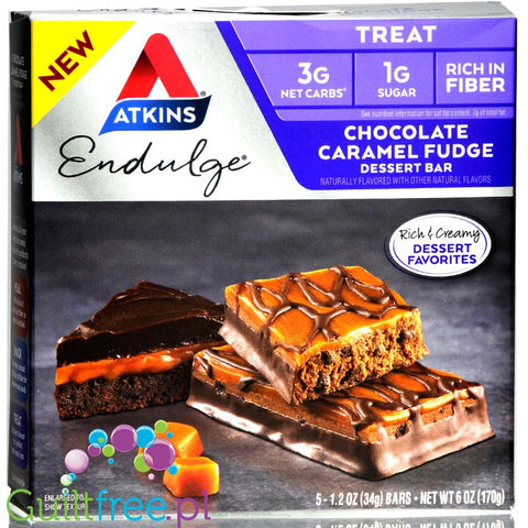 Atkins Endulge Chocolate Caramel Fudge BOX