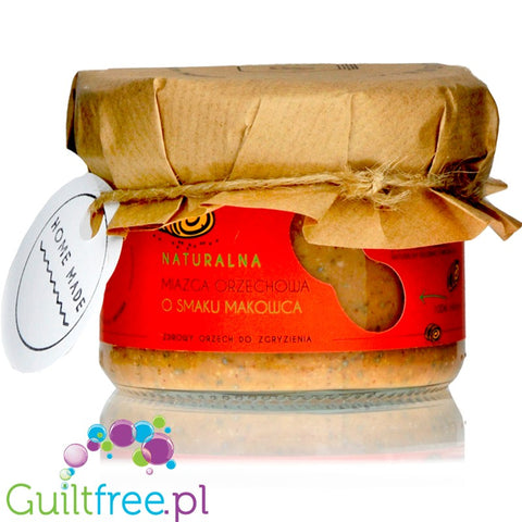 Orzechownia Makowiec - homemade poppy seed  nut spread with no added sugar