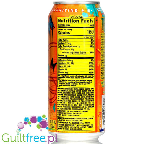 Monster Juice Khaotic 16oz (473ml) (CHEAT MEAL)