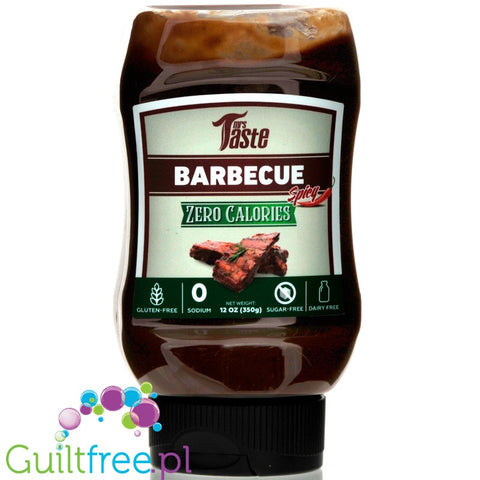 Mrs Taste Zero Calorie Barbecue Sauce, Spicy 12 oz