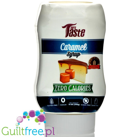 Mrs Taste Zero Calorie Syrup, Caramel 11 oz