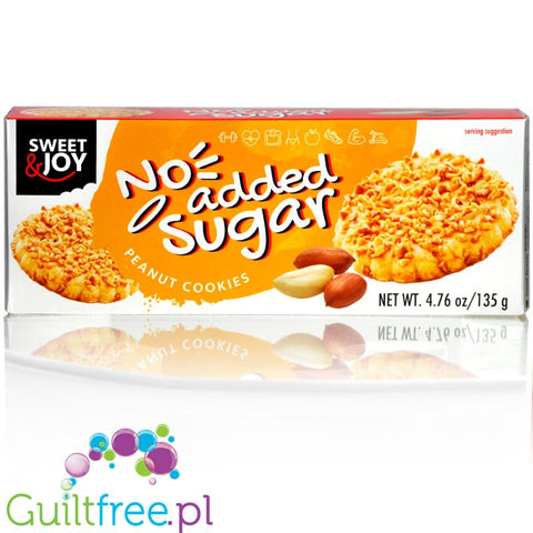 Sweet & Joy sugar free cookies with peanuts