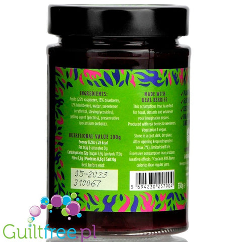 Good Good Keto Friendly Sweet Jam, Forrest Fruit