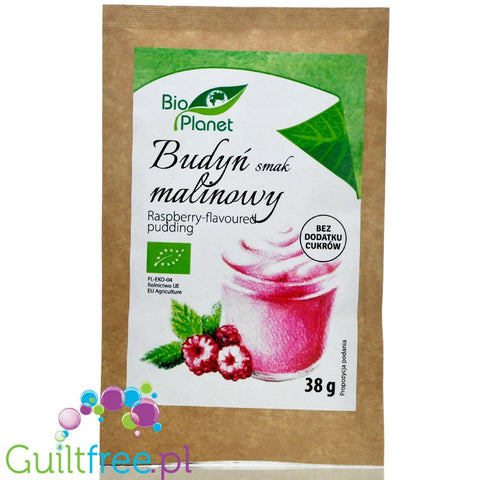 Bio Planet  Raspberry sugar free pudding without sweeteners