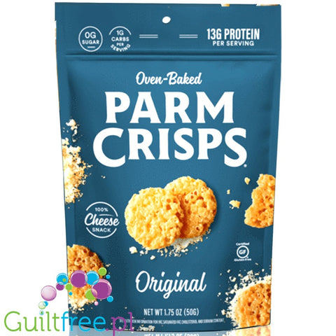 ParmCrisps  Oven-Baked Parm Crisps, Bite-Sized Original 1.75 oz (50g)