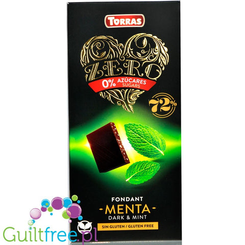 Torras Zero sugar free dark chocolate with orange