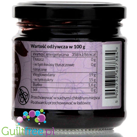 Jem & Jem sugar free fruit spread, Currant & Apple