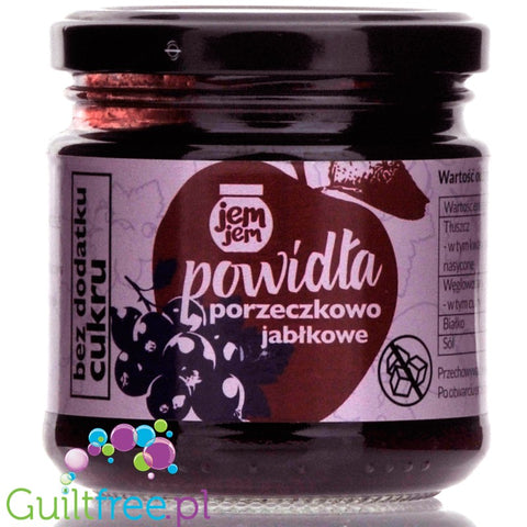 Jem & Jem sugar free fruit spread, Currant & Apple