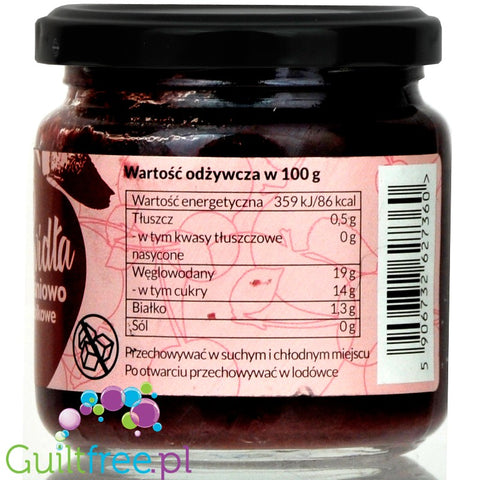 Jem & Jem sugar free fruit spread, Cherry & Apple