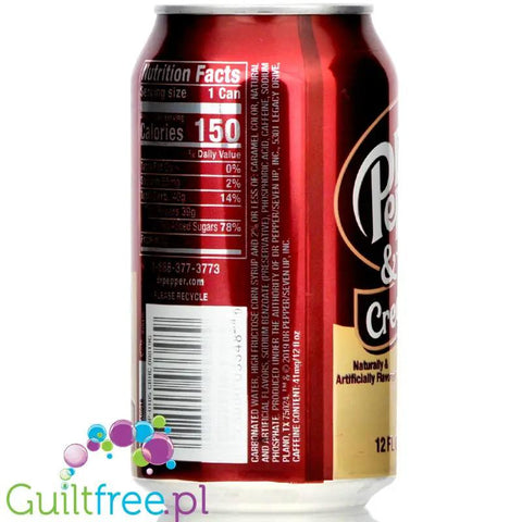 Dr Pepper Cream Soda import USA