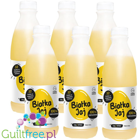 Farma Bialka Farmed Liquid Egg White 6 x 1KG