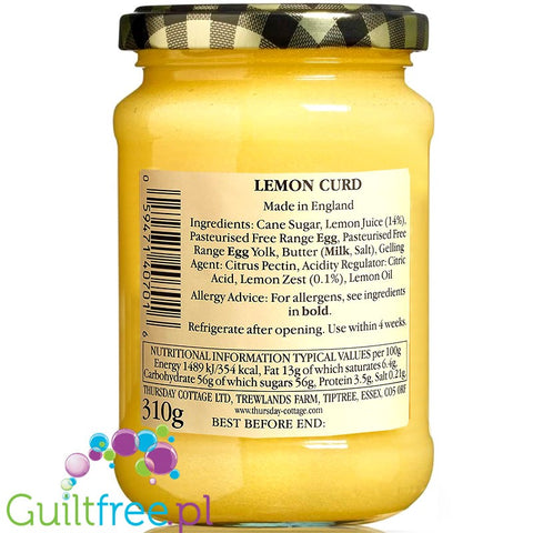 Thursday Cottage Lemon Curd (CHEAT MEAL)